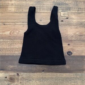 Free People Movement black tank top